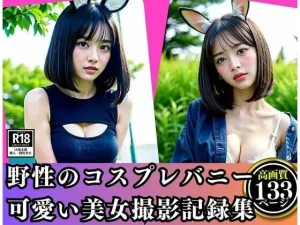 野性のコスプレバニー美女撮影記録